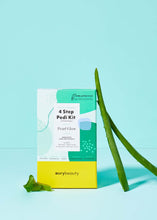 Load image into Gallery viewer, AvryBeauty 4 Step Pedi Kit - Pearl Glow, 1 ct