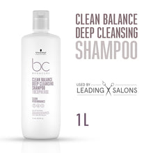 Charger l'image dans la galerie, Schwarzkopf BC Shampooing nettoyant en profondeur 1 L