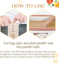 Load image into Gallery viewer, Gigi Peach Paraffin Wax with Aloe Vera, 16 ounces