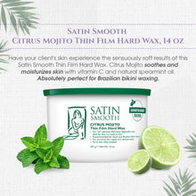 Charger l'image dans la galerie, Cire dure à film mince Satin Smooth Citrus Mojito 14 oz