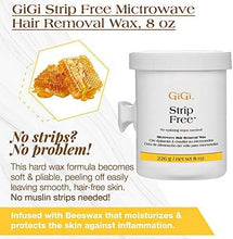 Load image into Gallery viewer, Gigi strip Free Microwave Formula Hair Removal Wax, 8 ounces