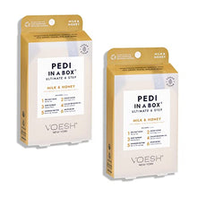 Load image into Gallery viewer, VOESH Pedi in a Box Ultimate 6 Step- Milk and Honey 2 Pack