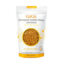 Load image into Gallery viewer, GiGi WAX BEADS GOLDEN ALL PURPOSE FORMULA 14 OZ