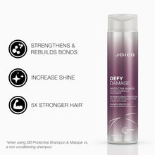 Load image into Gallery viewer, JOICO DEFY DAMAGE PROTECTIVE Shampoo 300ML