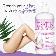 Charger l'image dans la galerie, Lotion nourrissante pour la peau SATIN SMOOTH - Satin Hydrate, 16 onces liquides