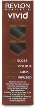 Load image into Gallery viewer, Revlon Realistic Vivid Colour Protein Infused Permanent Color Hair Dye with Color Lock Technology, Warm Chocolate 110ml