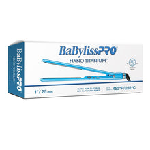 Charger l'image dans la galerie, Fer plat ultra-fin et compact BabylissPro Nano-Titane 2,5 cm BNT4070C