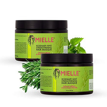 Load image into Gallery viewer, Mielle Rosemary Mint Collection Hair Mask (Pack of 2)