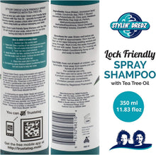 Charger l'image dans la galerie, Shampoing en spray Stylin' Dredz à l'huile d'arbre à thé 350 ml / 11,83 oz