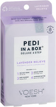 Load image into Gallery viewer, VOESH Pedi In A Box 4 Step (Lavender Relieve)