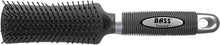 Load image into Gallery viewer, Bass Brushes The Shower Brush Professional Grade Nylon Pin Rubber Grip Handle Smoke Finish Model 706-SMK