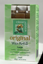 Load image into Gallery viewer, C+E 3 PK LARGE ORIGINAL WAX REFILL LEGS 8.4 OZ