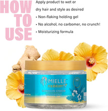 Charger l'image dans la galerie, Gel coiffant hydratant au gingembre hawaïen Mielle Moisture Rx 12 oz