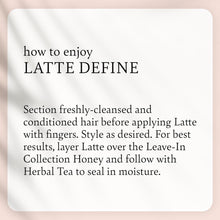 Load image into Gallery viewer, Camille Rose Latte Define Leave-In Hair Conditioner 9 fl oz