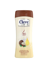 Charger l'image dans la galerie, CLERE LAIT POUR LES MAINS ET LE CORPS NOIX DE COCO TROPICALE 400ML
