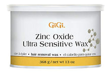 Charger l&#39;image dans la galerie, Cire ultra sensible Gigi, oxyde de zinc, 13 onces
