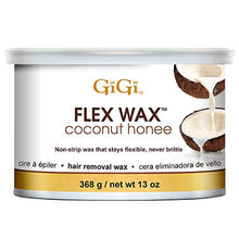 Charger l&#39;image dans la galerie, Cire dépilatoire flexible à la cire de coco Gigi, 13 onces
