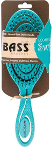 Brosse à poils en nylon Bio Flex Swirl de Bass Brushes, manche biodégradable