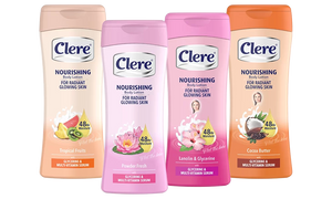 CLERE HAND & BODY LOTION POWDER FRESH 400ML