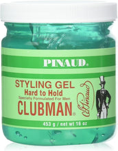 Load image into Gallery viewer, Clubman Style Gel Mens Hard To Hold 16 Ounce (473ml)
