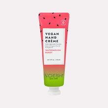 Charger l&#39;image dans la galerie, Crème pour les mains et le corps végétalienne Voesh Watermelon Burst 1,5 oz.
