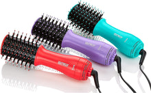 Charger l'image dans la galerie, Sèche-cheveux portable 2 en 1 TORO avec brosse volumisante (rouge corail)
