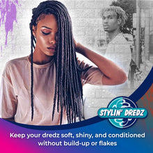 Load image into Gallery viewer, Stylin&#39; Dredz Extra Dry Hair Oil Moisturizing Spray 350ml
