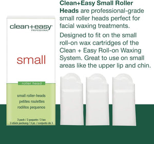 C+E Petite tête de rouleau pour le visage, 3 unités