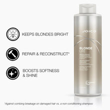 Load image into Gallery viewer, Joico Blonde Life Brightening Shampoo &amp; Conditioner  Duo 33 oz / 1L
