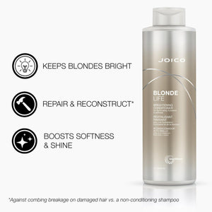 Joico Blonde Life Brightening Shampoo & Conditioner  Duo 33 oz / 1L