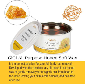 GIGI ALL PURPOSE HONEE WAX 8 OZ