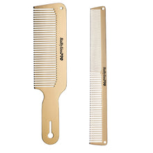 Load image into Gallery viewer, BabylissPRO GOLDFX METAL COMB 2 PACK - BCOMBSET2G
