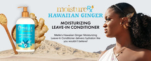 Après-shampoing hydratant sans rinçage au gingembre hawaïen Moisture RX de Mielle Organics