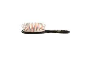 Brosses à basse extra longues en alliage pour toilettage d'animaux, petit manche en acrylique