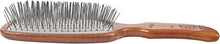 Load image into Gallery viewer, Bass Brushes Wire Pet Groomer Medium &quot;S&quot; Shaped Bamboo Handle
