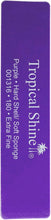 Charger l'image dans la galerie, Limes à ongles Tropical Shine. Coque rigide et éponge douce. (Violet grain n° 180 extra fin)
