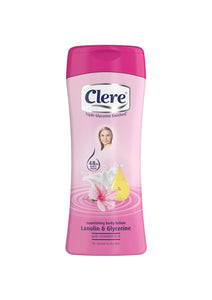 CLERE HAND & BODY LOTION LANOLIN & GLYCERINE 400ML