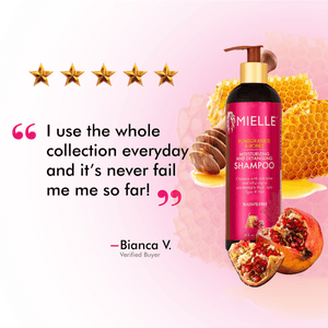 Mielle Shampoing Grenade &amp; Miel 350 ml