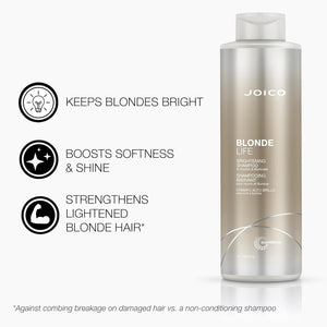 JOICO Blonde Life Brightening Shampoo (33.8 fl. oz. / 1 L)