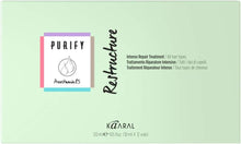 Load image into Gallery viewer, Kaaral Natura Purify Restructure Intense Repair Treatment - 0.35 x 12 Vial
