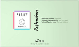 Kaaral Natura Purify Restructure Intense Repair Treatment - 0.35 x 12 Vial