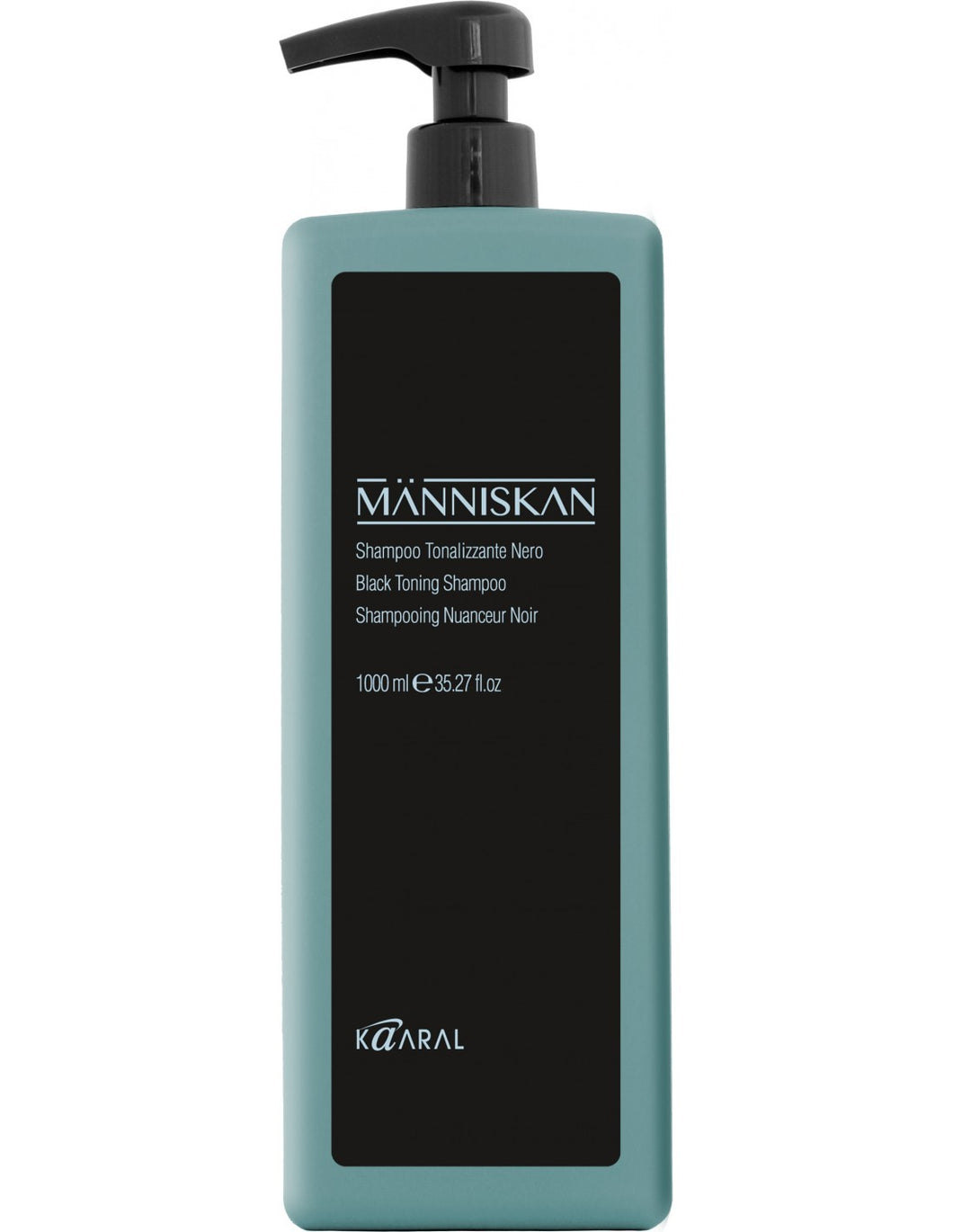 KAARAL MANNISKAN BLACK TONING SHAMPOO 1000ML