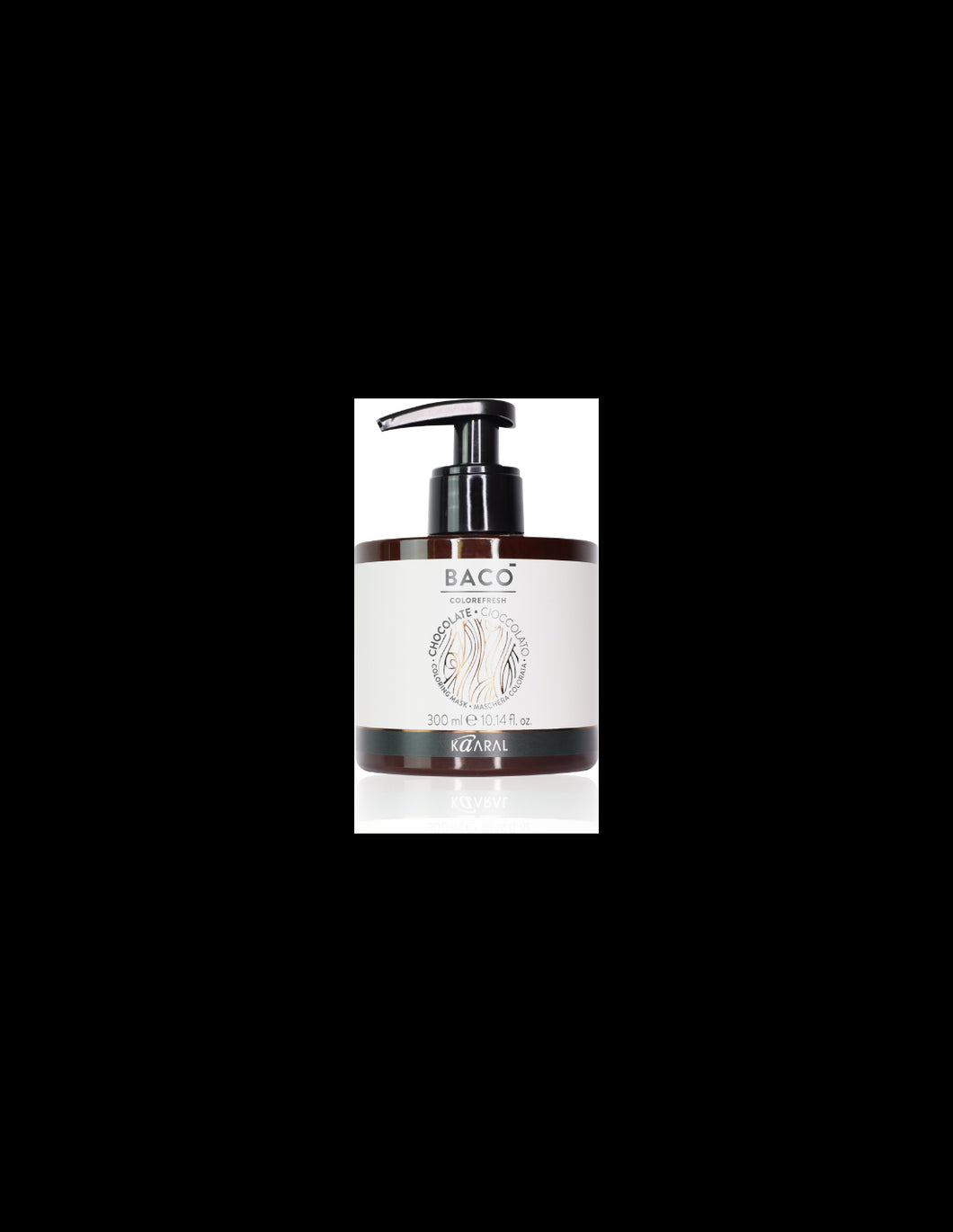 KAARAL BACO COLOREFRESH CHOCOLATE COLORING MASK 300ML