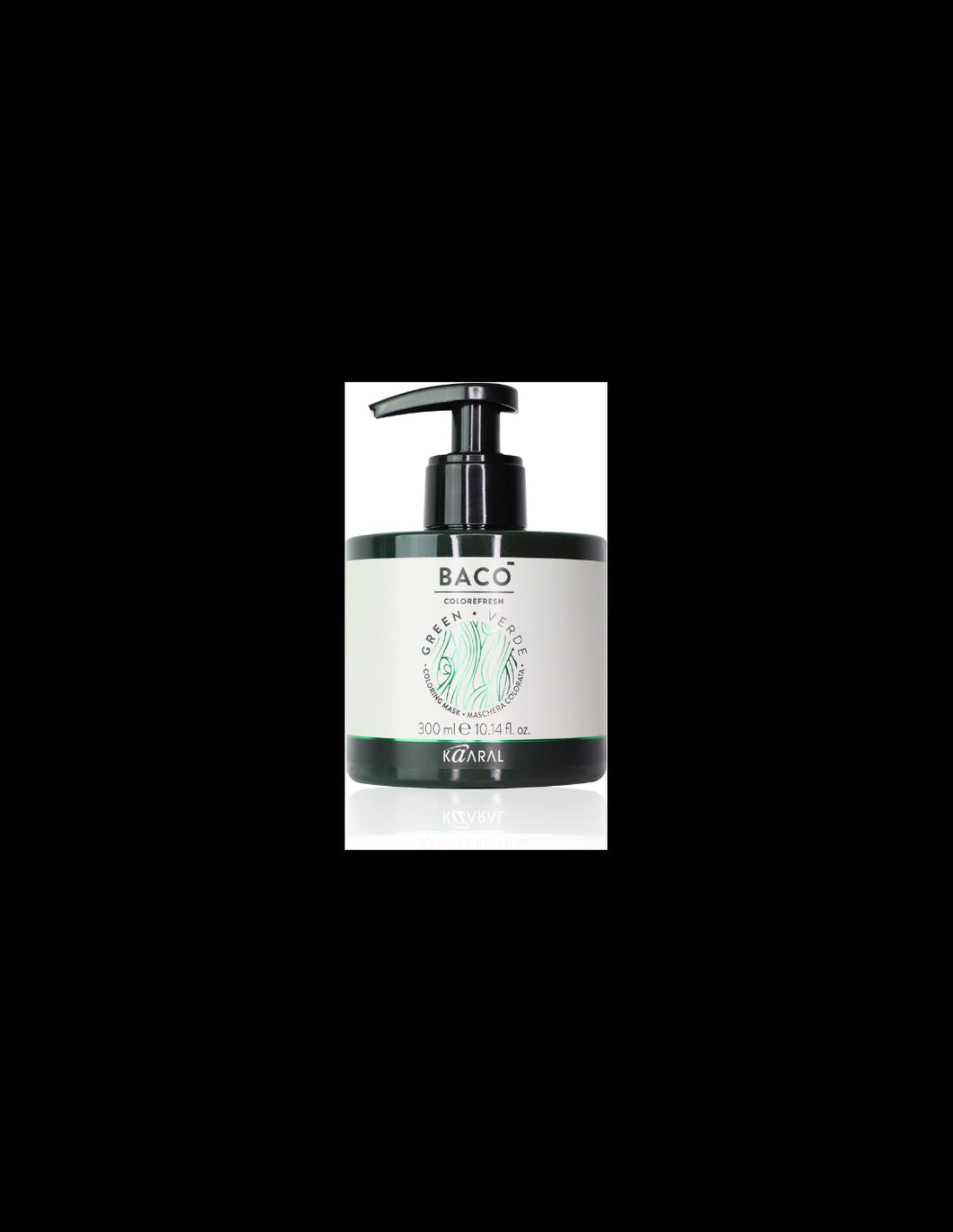 KAARAL BACO COLOREFRESH GREEN COLORING MASK 300ML