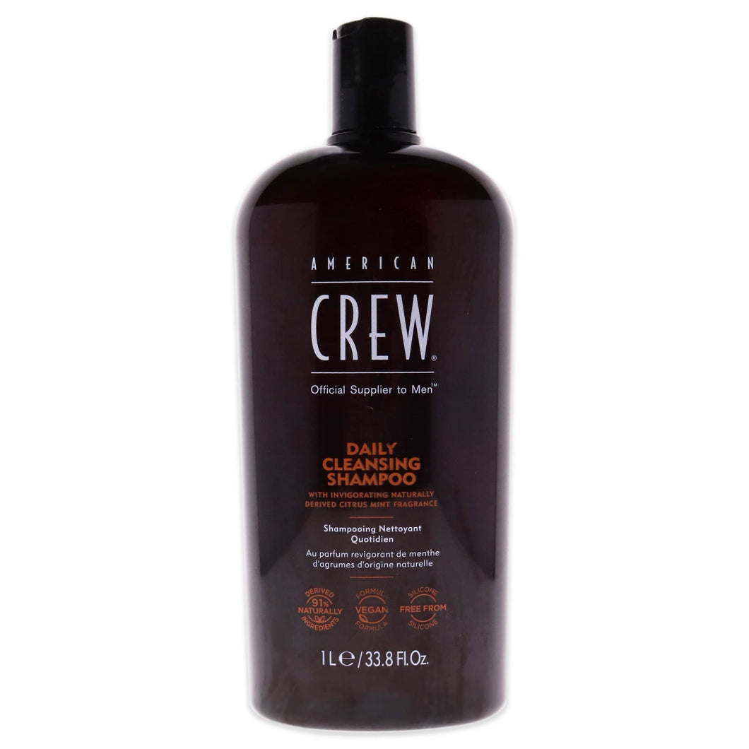 AMERICAN CREW DAILY CLEANSING SHAMPOO 33.8OZ/1L