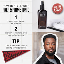 Load image into Gallery viewer, AMERICAN CREW PREP &amp; PRIME TONIC SPRAY 8.4OZ/250ML

