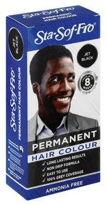 Sta Sof Fro Men Permanent Hair Colour Jet Black - 6 Pack