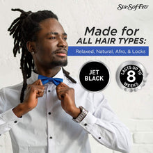 Load image into Gallery viewer, Sta Sof Fro Men Permanent Hair Colour Jet Black - 6 Pack
