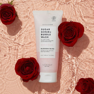 Voesh Shower Empower Duo, Shower Filter & Sugar Scrub, Blossom Bliss