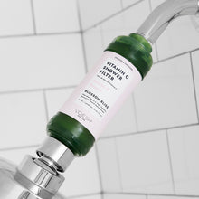 Load image into Gallery viewer, Voesh Shower Empower Duo, Shower Filter &amp; Sugar Scrub, Blossom Bliss
